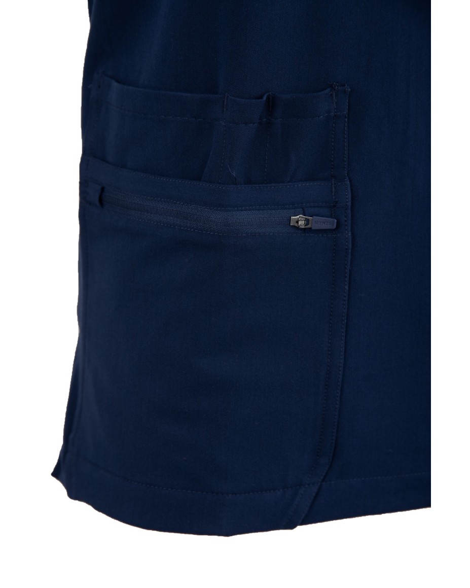 kopia MYNTS V-Neck Pocket Genius - ScrubTop Men MMT003 Midnight Navy - MYNTS