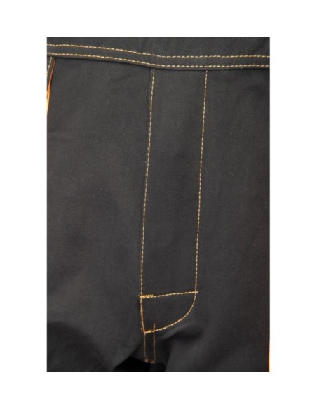 SPODNIE OGRODNICZKI CZARNY - BRIXTON SPARK