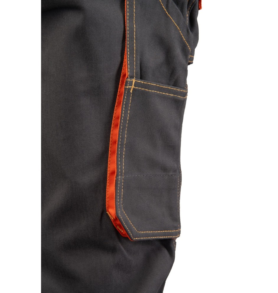 SPODNIE DO PASA CZARNY - BRIXTON SPARK