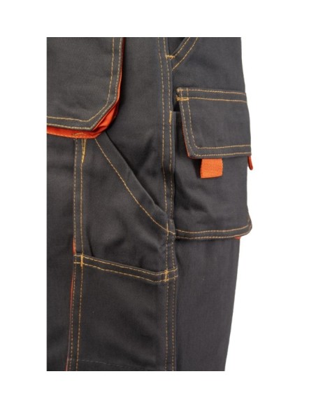 SPODNIE DO PASA CZARNY - BRIXTON SPARK