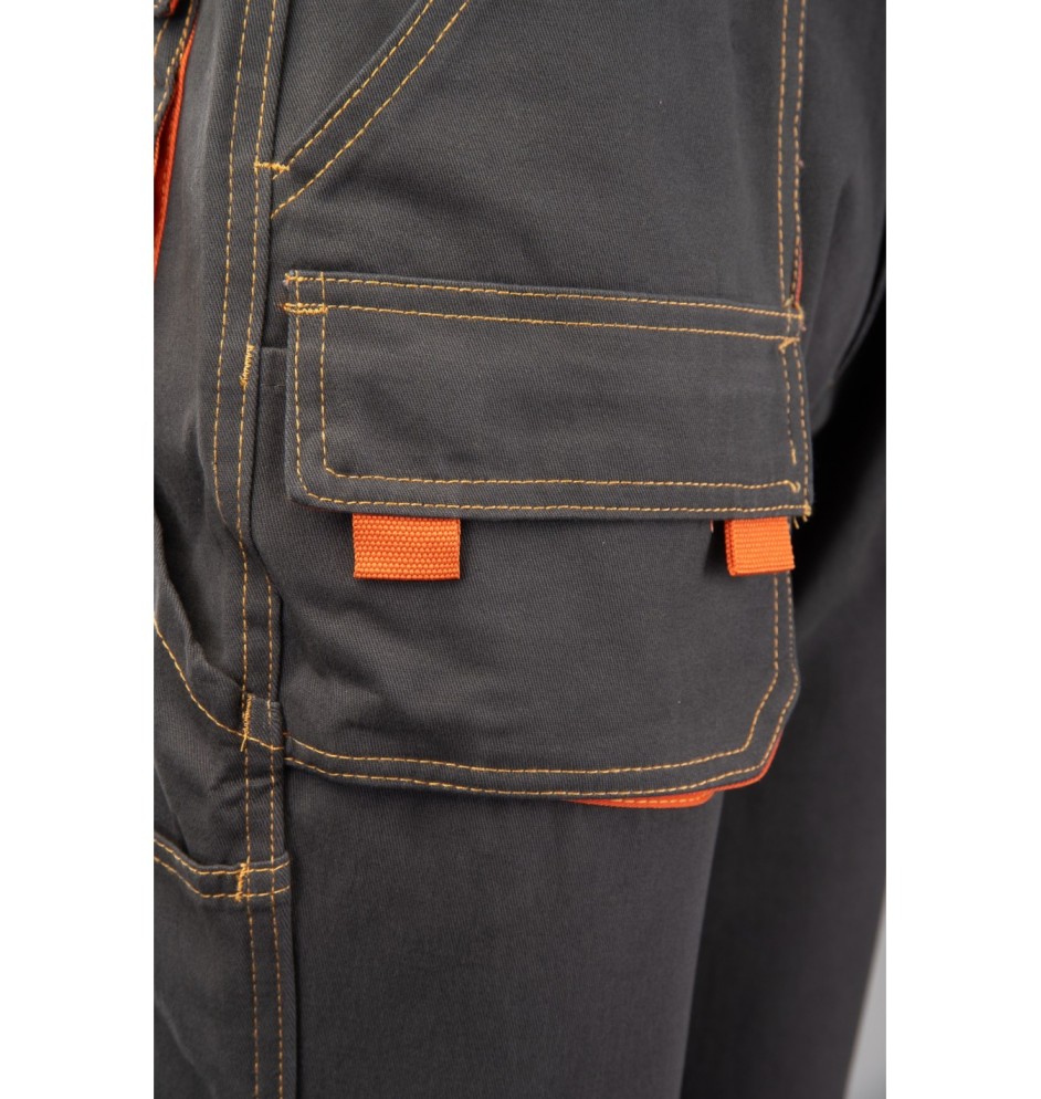 SPODNIE DO PASA CZARNY - BRIXTON SPARK