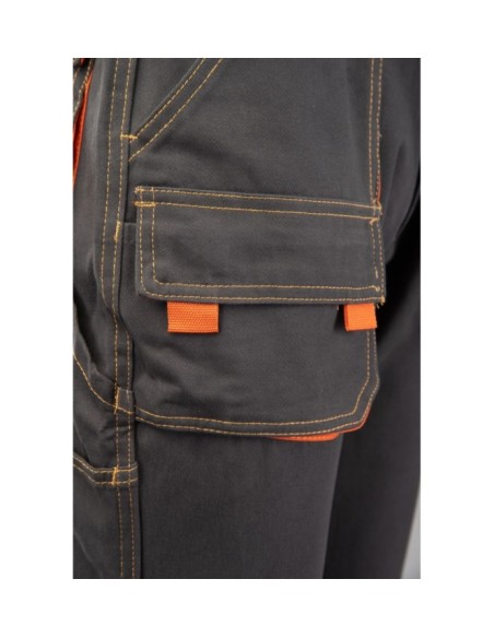 SPODNIE DO PASA CZARNY - BRIXTON SPARK