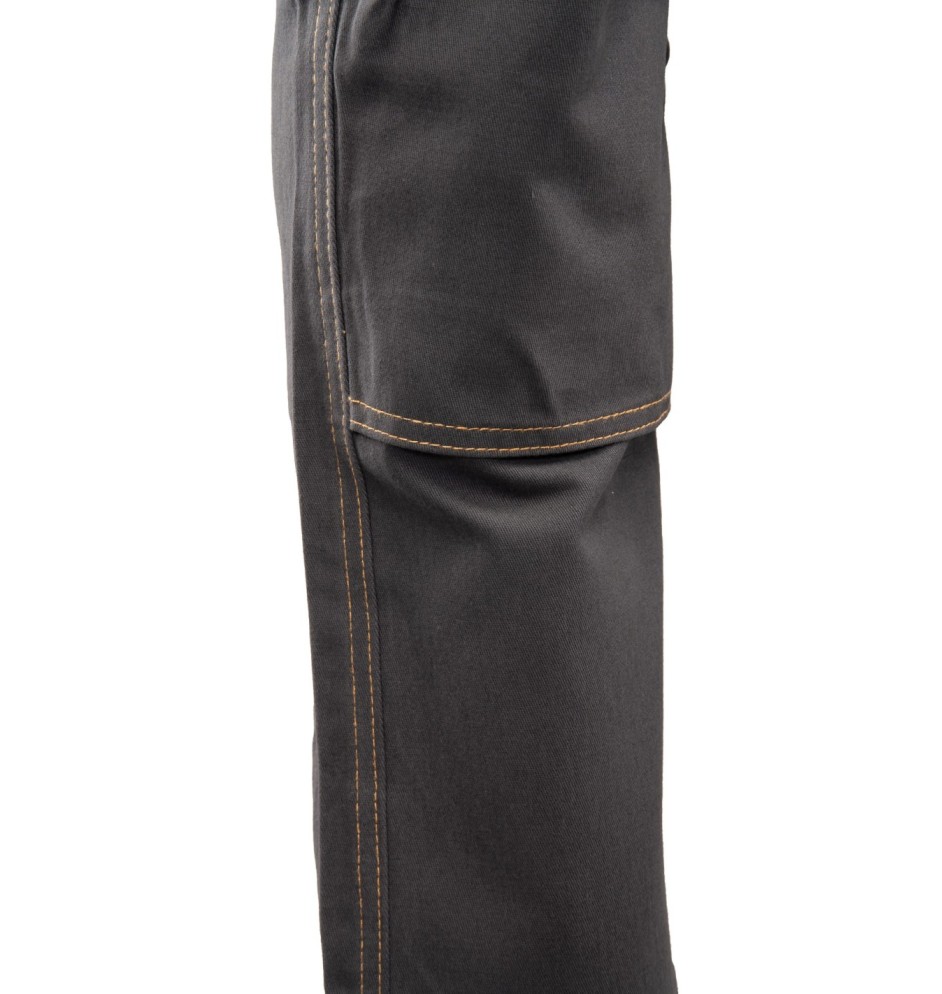 SPODNIE DO PASA CZARNY - BRIXTON SPARK