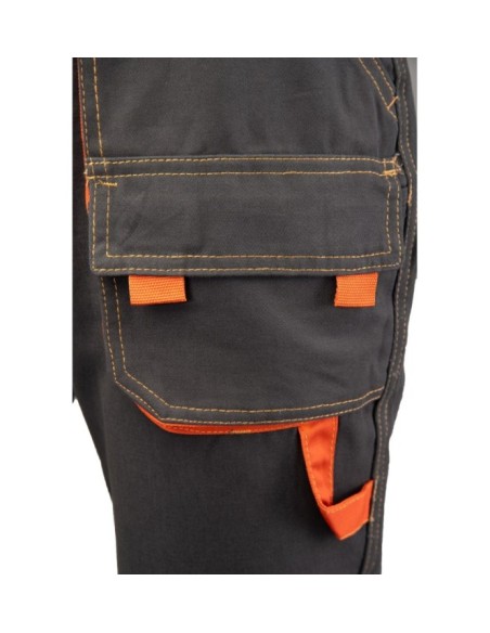 SPODNIE DO PASA CZARNY - BRIXTON SPARK