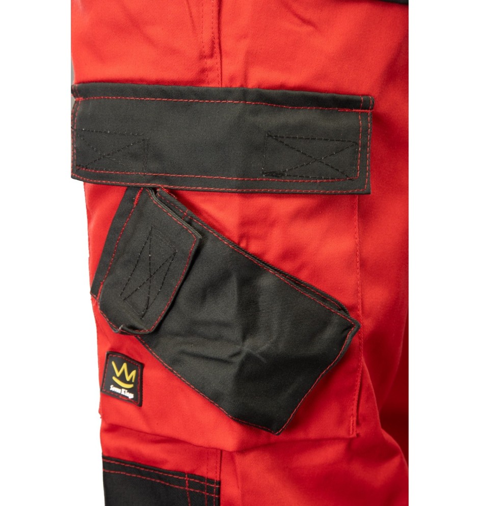 SPODNIE OGRODNICZKI RUBIN - SEVEN KINGS