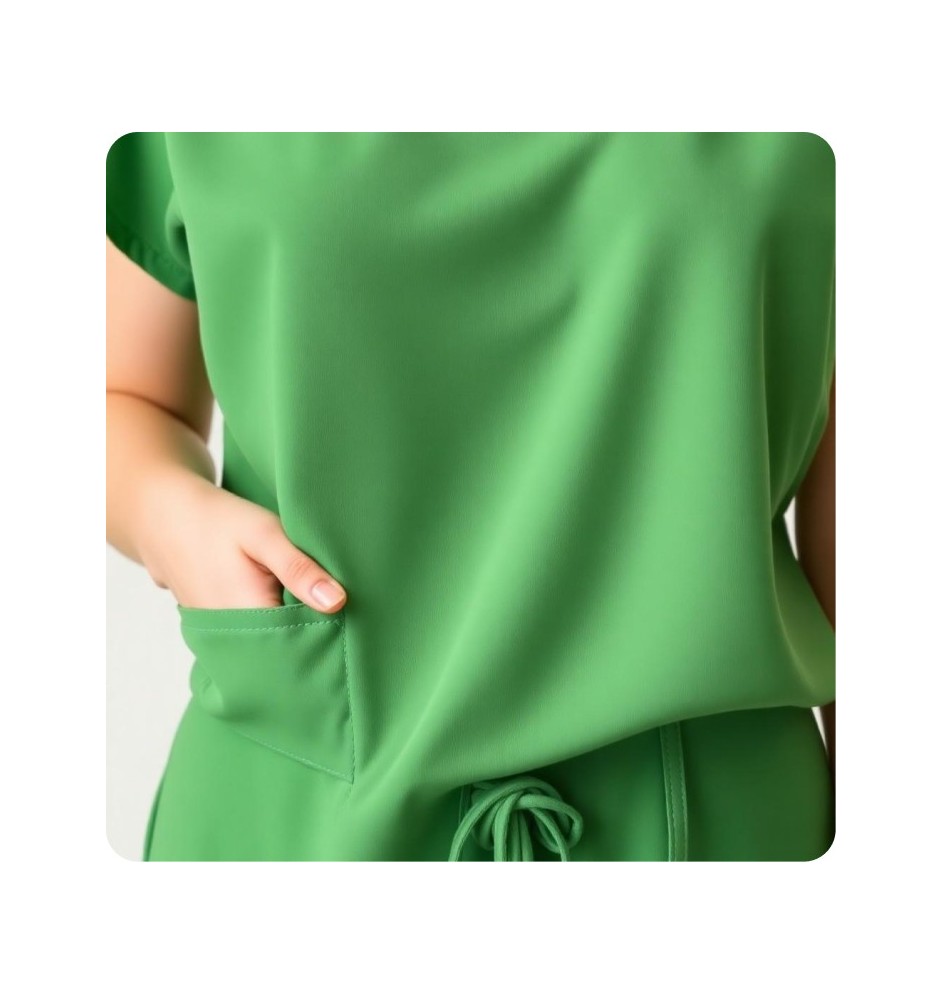 Classic V-Neck Scrub Top