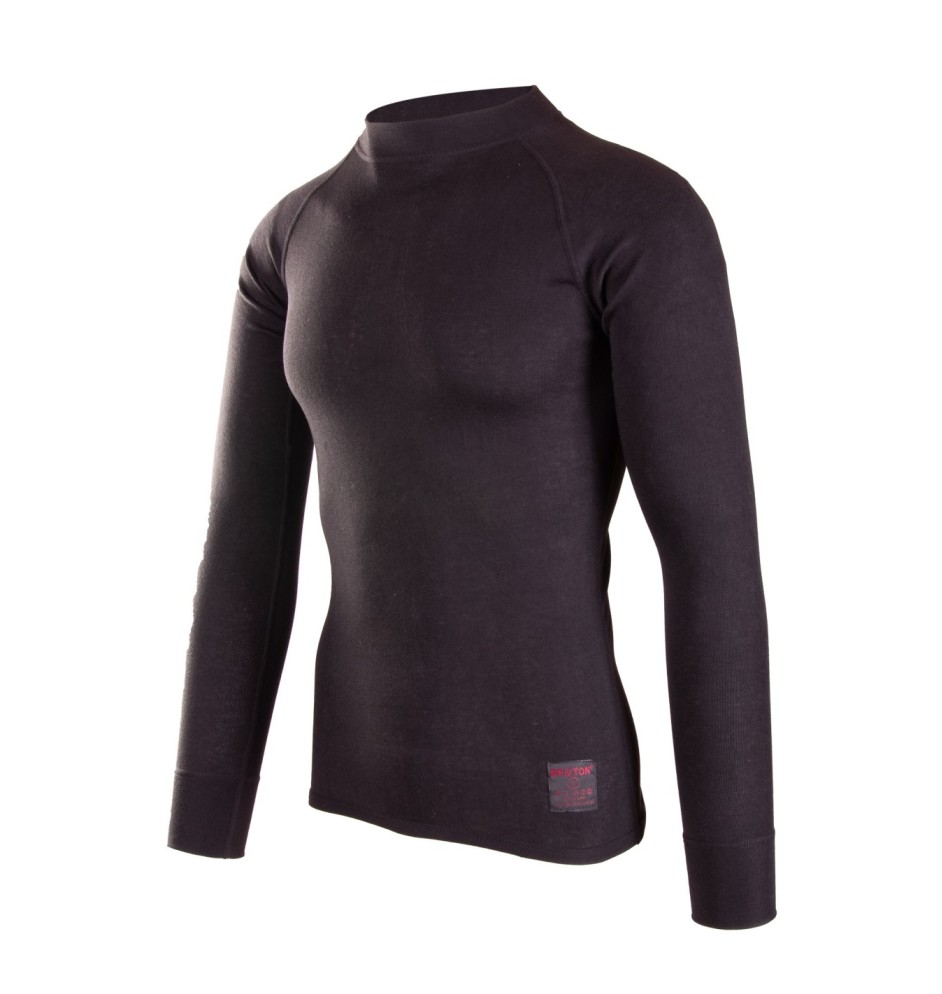 KOSZULKA DŁUGI RĘKAW - CZARNY - BRIXTON